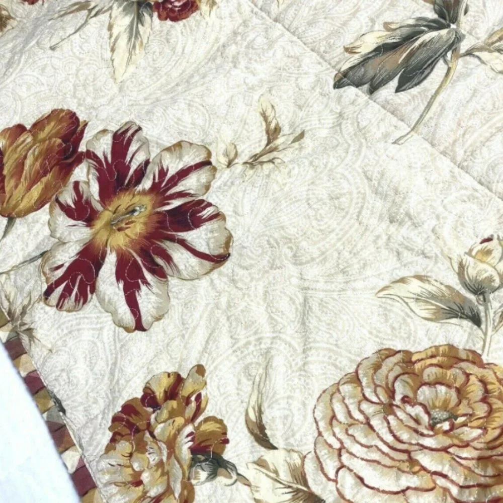 2 Discontinued Luxury Valances Curtains Floral